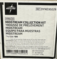 Medline Midstream Collection Kit Sterile EO Single Use REF DYND30228 Case Of 100
