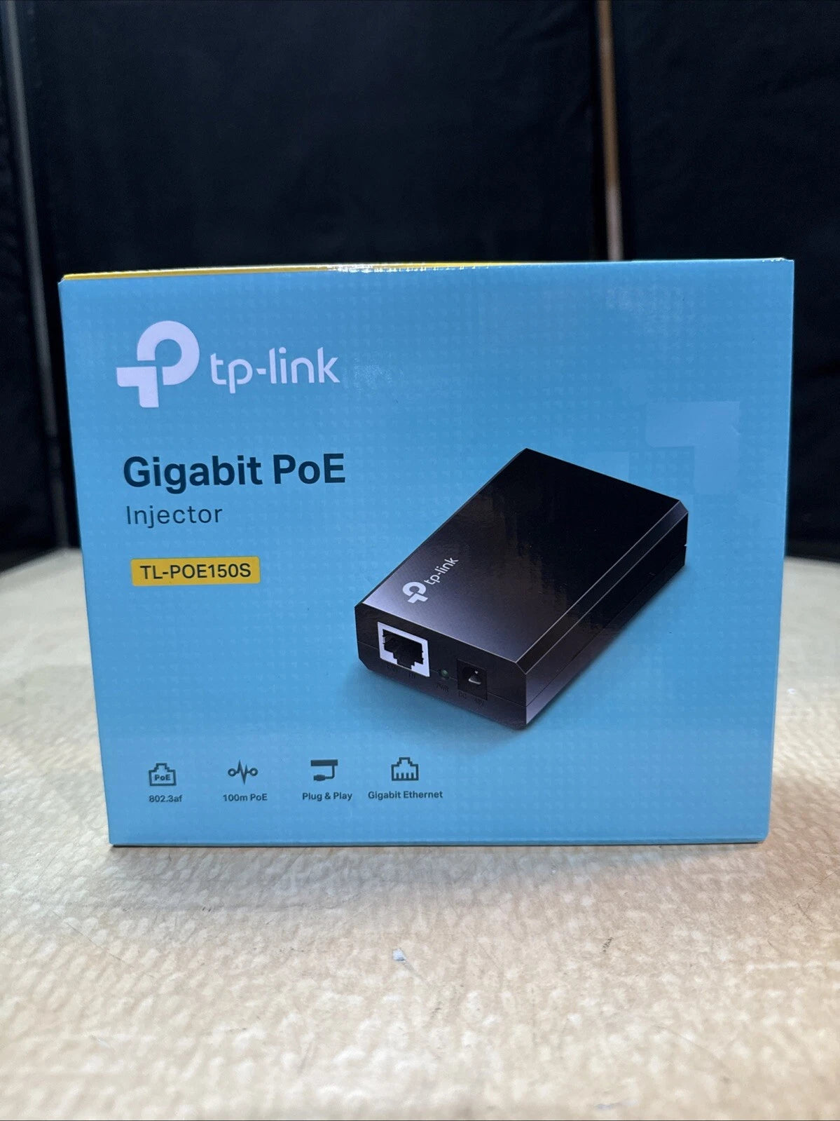 3 TP-LINK TL-PoE150S | TP Link Gigabit PoE Injector, Black (Factory Sealed-New)