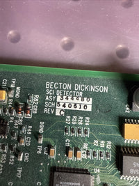 BECTON DICKINSON ASY 344481 SCI CONTROLLER DETECTOR BOARD