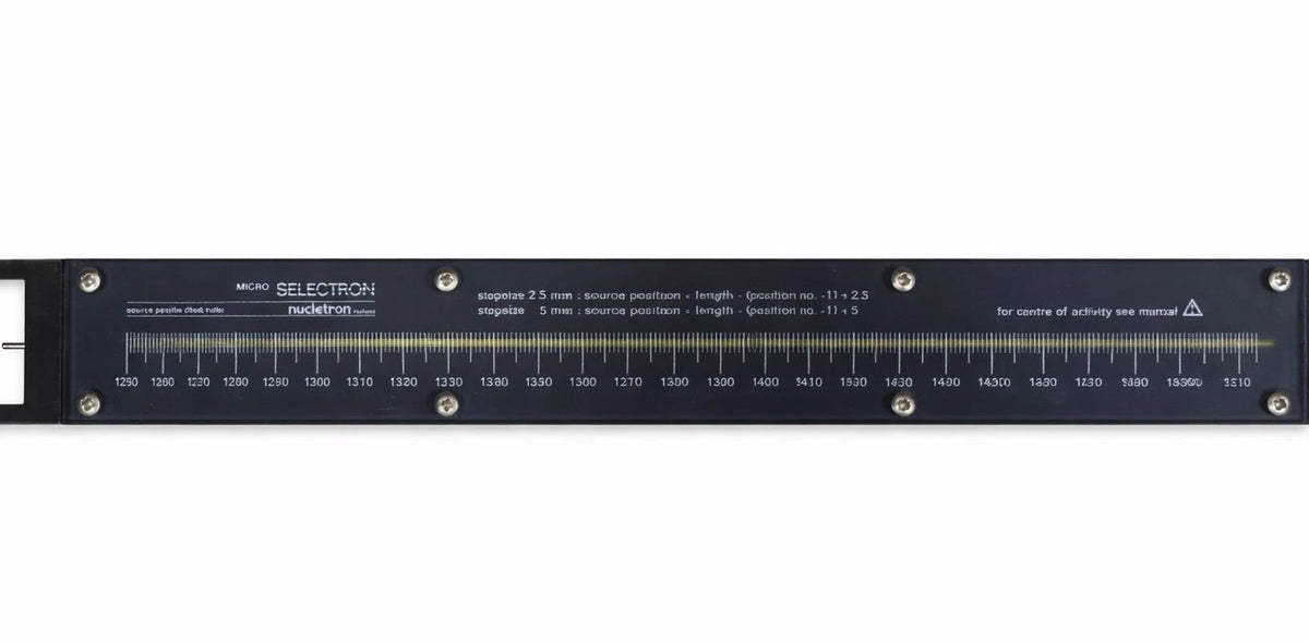 Nucletron MicroSelectron Source Position Check Ruler Brachytherapy QA