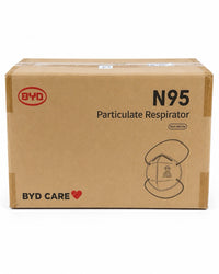 BYD Care DE2322 N95 Particulate Respirator NIOSH Foldable Teal 48 Boxes 960 ct
