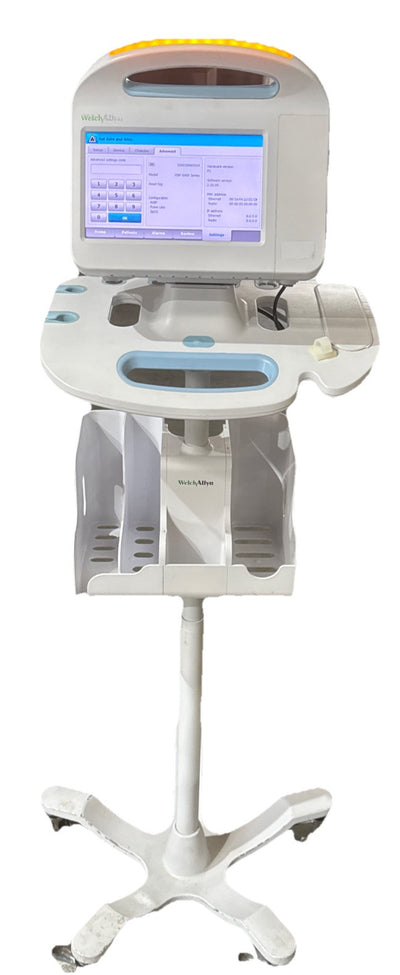 Welch Allyn Connex Vital Signs Monitor 6000 Series With 4800-60 Cart Stand