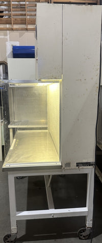 NuAire NU-201-430 4’ Horizontal Laminar Flow Clean Bench Stainless Steel 115V