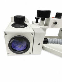 KAPS SOM 8 Stereo Microscope Head JEDMED Arm Volpi 1600 Light For Parts
