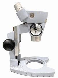 Spencer American Optical Binocular Stereo Microscope Head with Stand