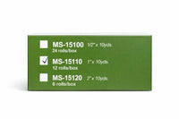 MedSource Cloth/Silk Medical Tape 1” x 10 Yds MS-15110 – Box of 12 Rolls