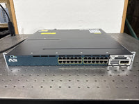 Cisco Catalyst TNY-WS3750X-3560X-A, 3560-X Series 24 Port PoE Ethernet Switch