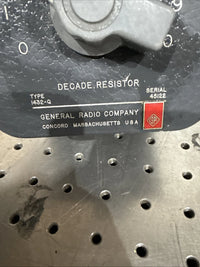 GR General Radio 1432-Q Dial Decade Resistor
