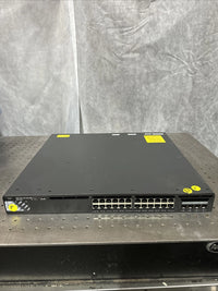 Cisco Catalyst WS-C3650-24PD 24-PortGigabit Ethernet Network Switch