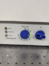 Baxter Labofuge A 2502 Centrifuge W/ Heraeus Sepatech 2165 Rotor