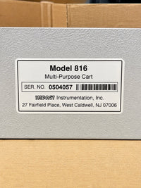 IMPACT 816 Rolling Device Cart for Uni-Vent Eagle 754 Ventilator New Unassembled
