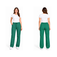 WonderWink W123 5255 Women's Drawstring Cargo Scrub Pants 2XS-5X 3 Colors