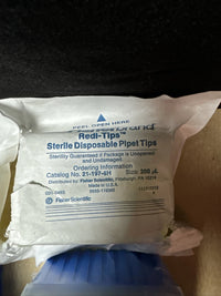 Fisherbrand Redi-Tip General Purpose 200 uL & 3 Misc Box Tips- Lot Of 5