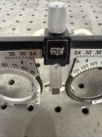 WCO adjustable trial lens frame
