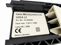 Leica S4E Stereo Microscope with Leica L2 Fiber Optic Illuminator Used
