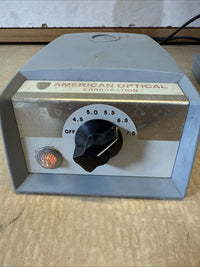 American Optical 1036A AO Spencer Microscope Illuminator w/ 1051 Transformer
