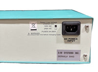 A-M Systems Model 2400 Patch Clamp Amplifier 120/240VAC - Amplifier Only
