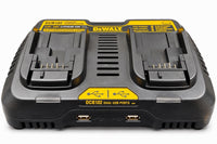 DEWALT DCB102 12V 20V MAX Dual Port Jobsite Battery Charger USB