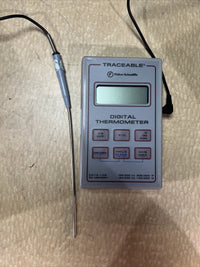 Fisher Traceable Data-Log 50 Memory Digital Thermometer with Needle Probe