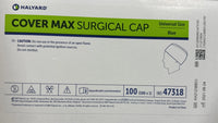 Halyard Cover Max Caps Blue Universal Size Ref 4731865 Case of 300