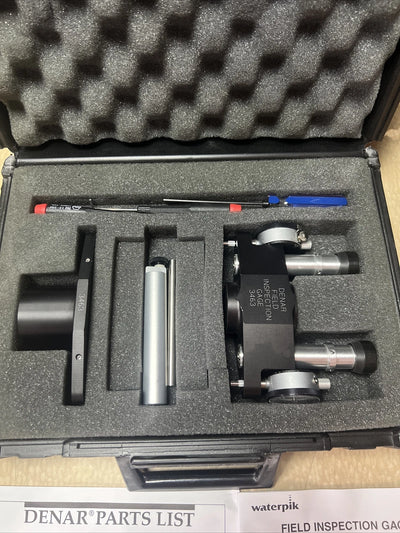 Denar Field Inspection Gage 3463 Articulator Check Kit Used