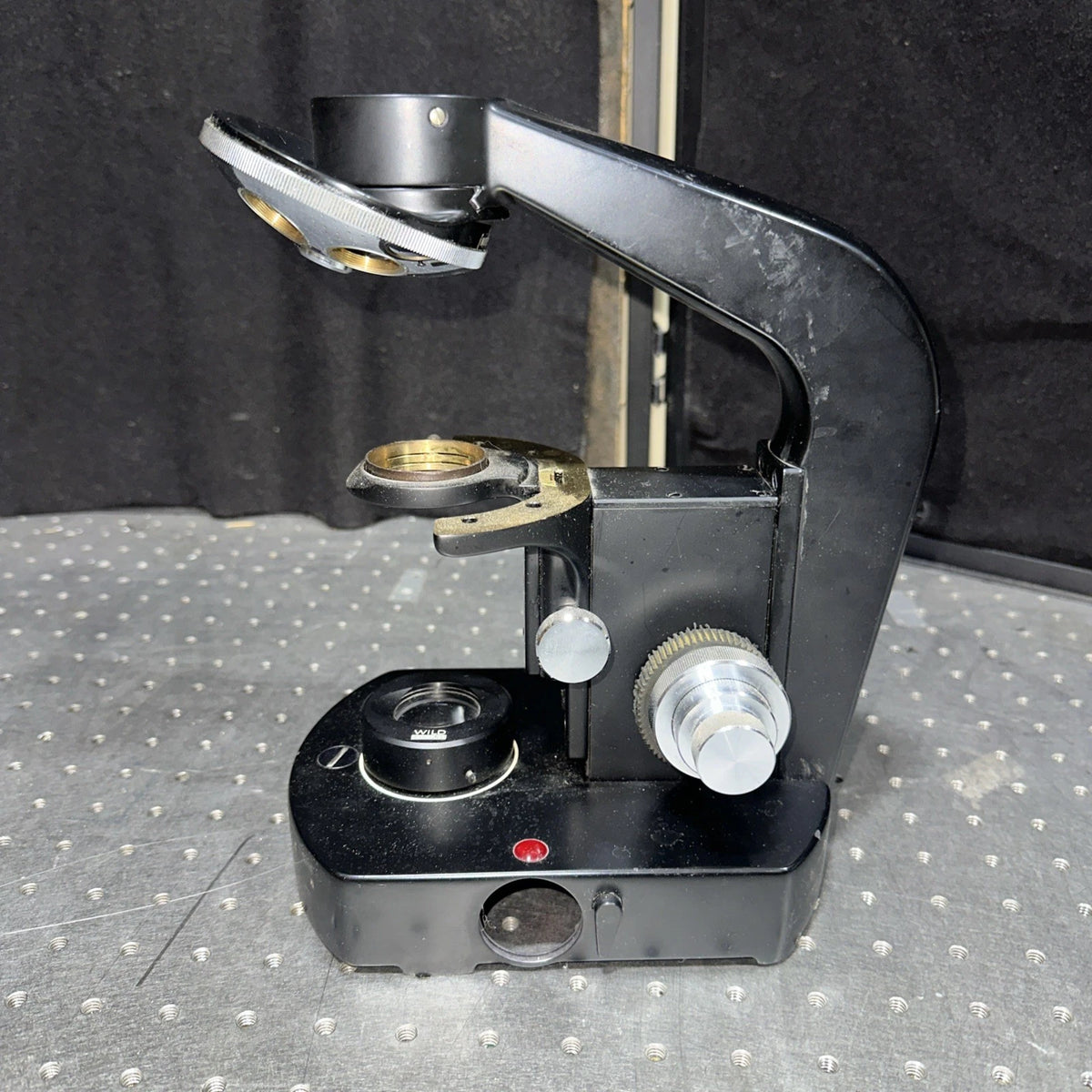 Vintage Wild Heerbrugg Model M20-41774 Binocular Microscope For Parts