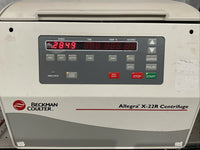 Beckman Coulter Allegra X-22R Centrifuge Refrigerated Benchtop W/ S2096 Rotor