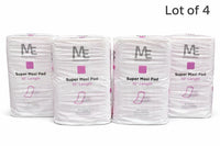 Medichoice Super Maxi Pads 10” Individually Wrapped Lot of 4 FH1002