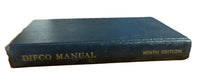 Difco Manual Dehydrated Culture Media 9th Ed 1953 Microbiology Lab Book