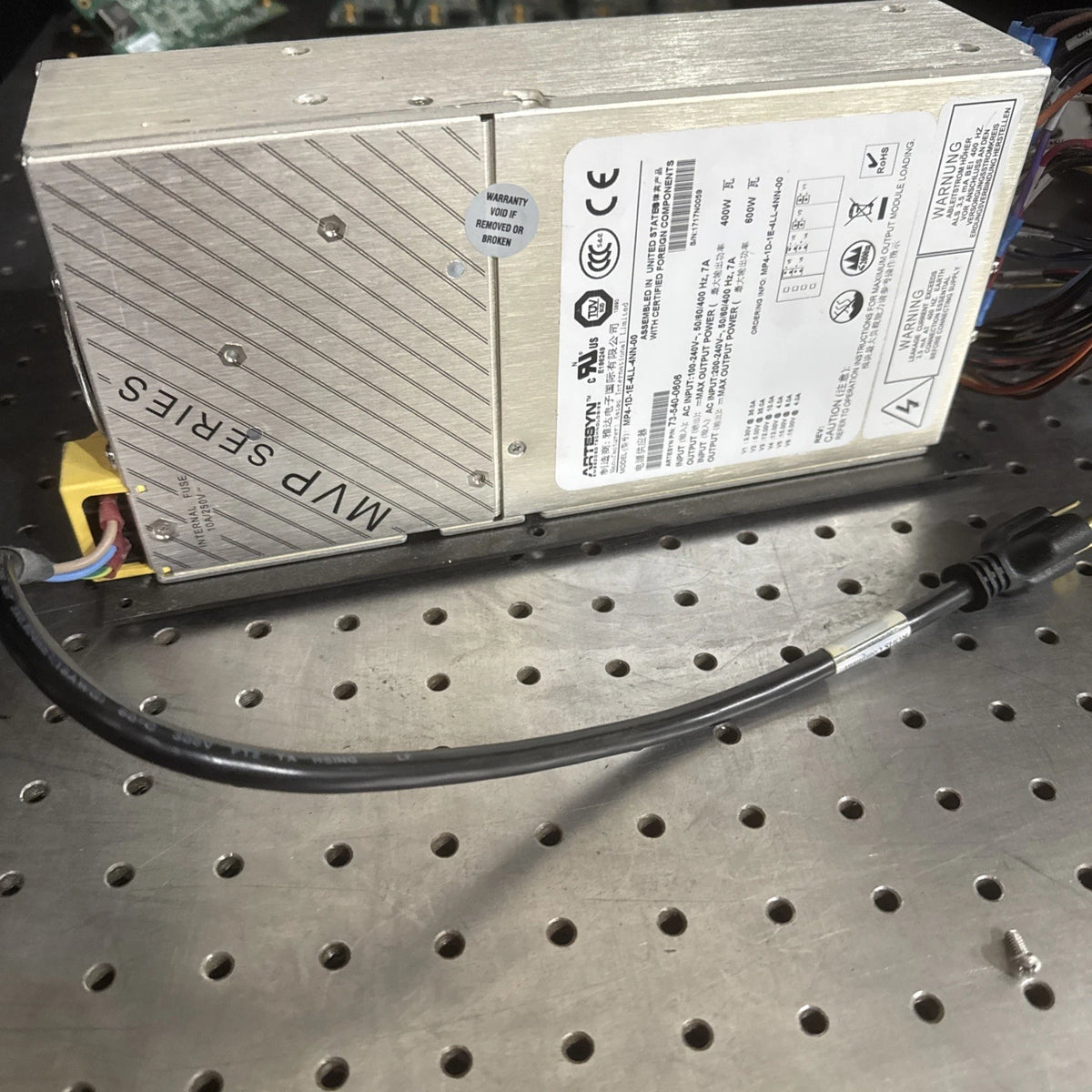 Artesyn MVP Series MP1-2N-1D-1E-1L-1Q-4NL-00 (-458) Power Supply 73-690-4058