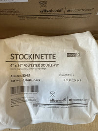 ALBAHEALTH Polyester Double-Ply Stockinette 4" x 36” 8544 24 Count