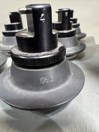 Sorvall AH-629 Swinging Bucket Centrifuge Rotor w/ Lid & 12 Buckets 107 106.3