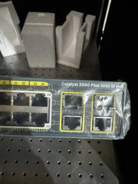Cisco Catalyst WS-C2960+24PC-S 24 Port Rack Mountable Ethernet Switch