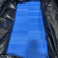 Medline GEMCORNER 6”x6” Blue Foam Corner/Equipment Protectors Case of 100