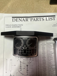 Denar Field Inspection Gage 3463 Articulator Check Kit Used