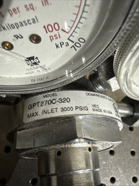 VICTOR GPT270C-320 Compressed Gas Regulator