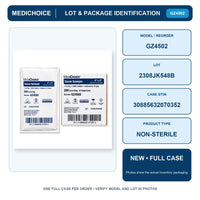 MediChoice GZ4502 Gauze Sponges 4x4 12-Ply Non-Sterile Case 2000