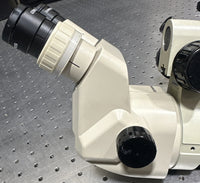 Olympus SZ3060 Stereo Zoom Microscope w/ 0.4X Objective & 20X Eyepieces Boom
