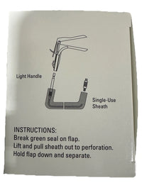 Welch Allyn 58010 KleenSpec Sheath Single Use Corded Illuminator Box of 25