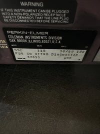Perkin Elmer Spectrophotometer 55E