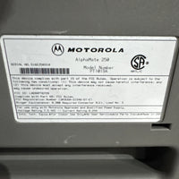 MOTOROLA ALPHAMATE 250 NUMERIC PAGING TERMINAL Works but no cord