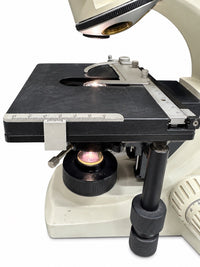 Leica DMLS II Microscope Stand Stage Condenser Used