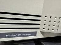 BECKMAN COULTER MICROFUGE 22R CENTRIFUGE Tested Working