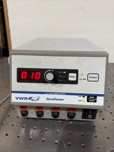 VWR AccuPower 300 Power Supply Made in USA