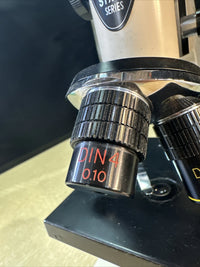 Swift Nine Sixty Series Monocular Microscope w/ DIN4, DIN10, DIN40 Objectives