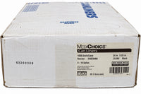 MediChoice D4823HB0 Black Can Liners 8-10 Gallon 24" x 23" .55 Mil 1000 Count