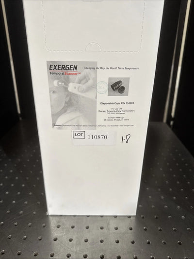 Exergen 134203 Disposable Caps for TAT-2000 & TAT-5000 Scanners - Box of 1000