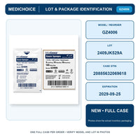 MediChoice GZ4006 Gauze Sponges 4x4 12-Ply Sterile Case 160 Packs 800 Sponges