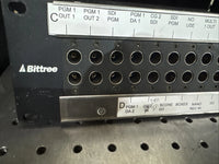 26x DVJ-W 75 Ohm Dual Video Jack Patchbay Rack Mount 0A0614K