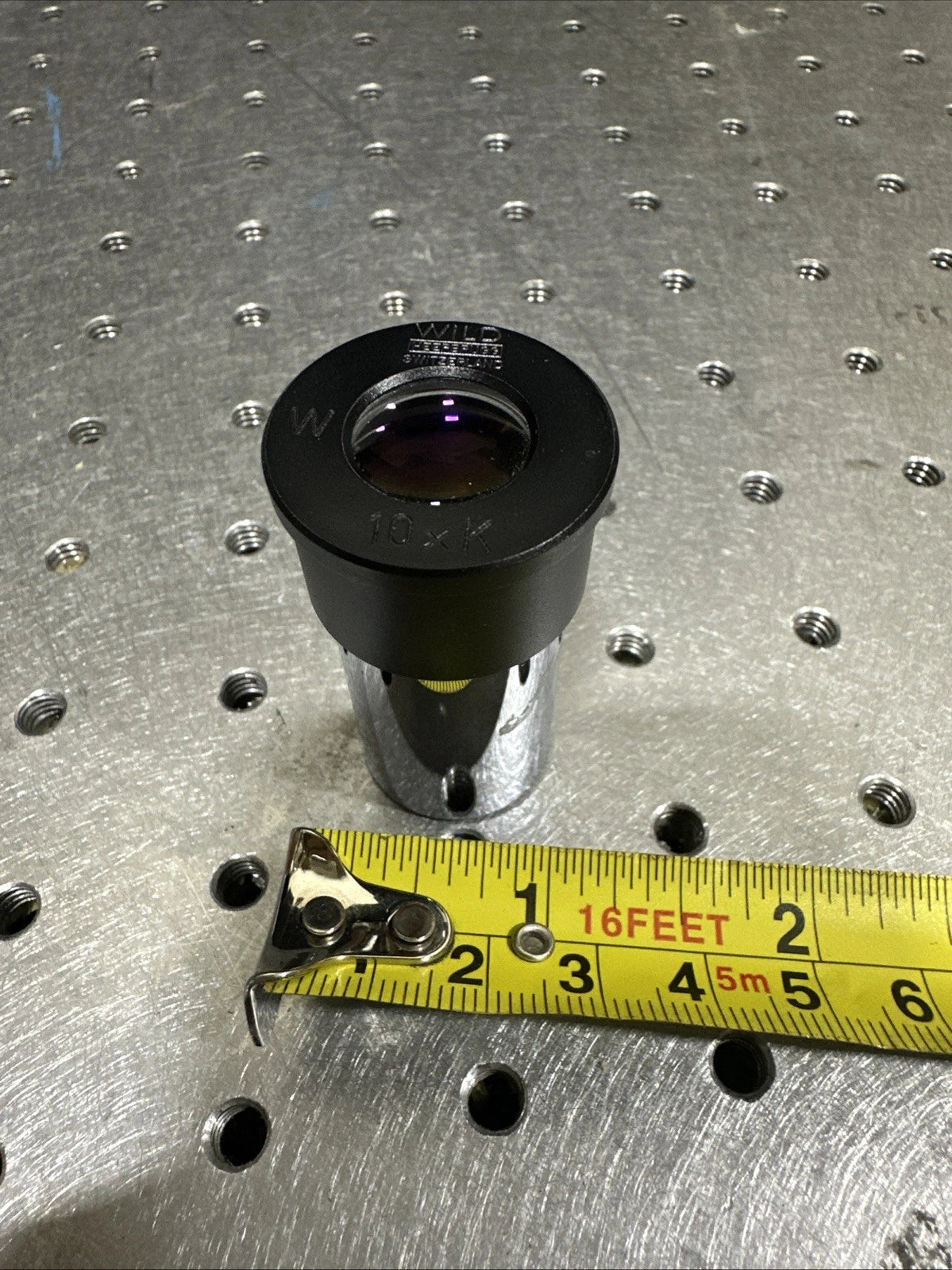 WILD HEERBRUGG SWISS W 10xK EYEPIECE OPTICS MICROSCOPE